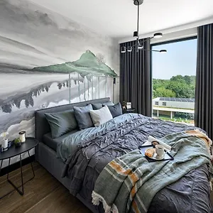 Tarasy Baltyku Seaside, Sauna, Gym & Free Parking By Downtown Гданьск